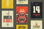 Broken Glass Textures & Mockups, a Texture Graphic by Mocku (Thumbnail 6 of 16)