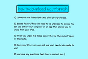 Glowy Procreate Brush Set, a Brush Add-On by Blue Strawberry Studio (Thumbnail 5 of 5)