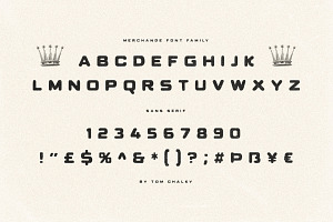 Merchande - Vintage Font Trio