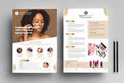 Beauty Product with Foundation, a Stationery Template by MightyDesign (Thumbnail 1 of 8)