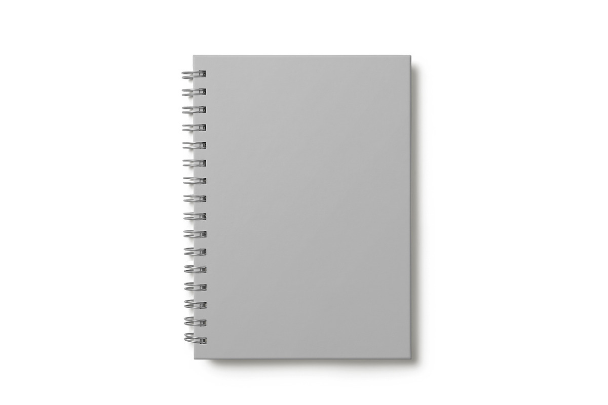 Spiral Notebook Mockup, a Books & Magazine Mockup by mockupbuys (Photo 9 of 12)