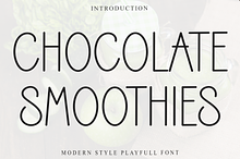 Chocolate Smoothies