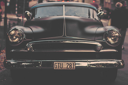 Classic Red Car Stock Photograph preview 6