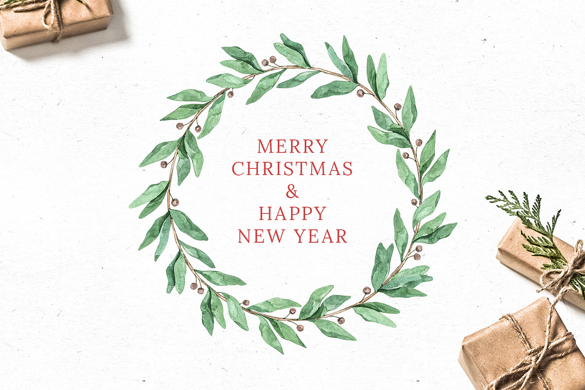 SALE | Watercolor Christmas | Winter, an Illustration by Kate Macate (Photo 3 of 14)