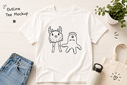 Cute Doodle Monsters, a Seasonal Illustration by Anna Studio (Thumbnail 5 of 11)