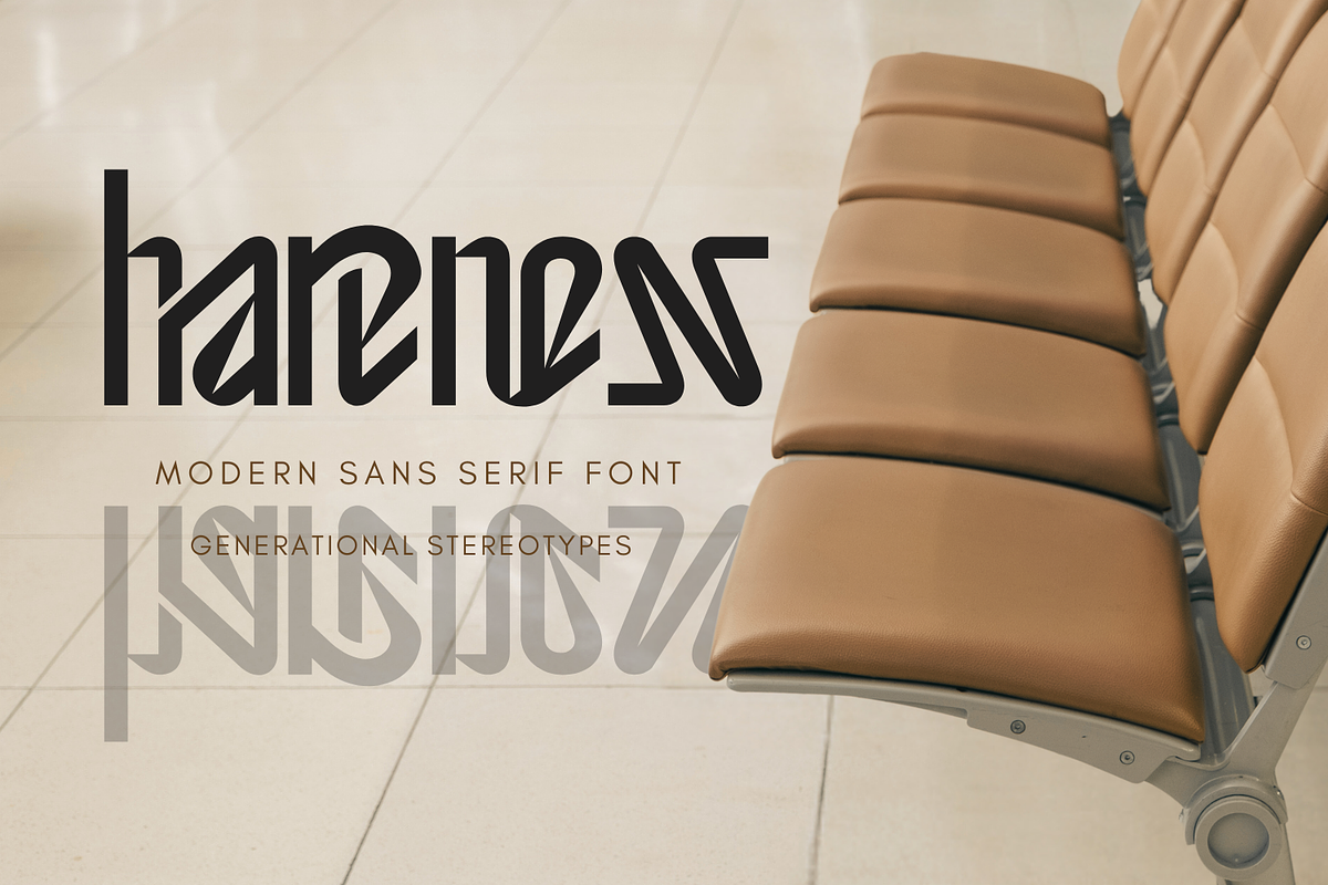 Generational Stereotypes Font, a Sans Serif Font by 177Studio (Photo 6 of 8)