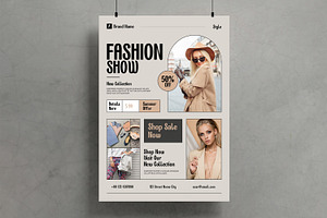 Fashion Flyer Template, a Flyer Template by MightyDesign