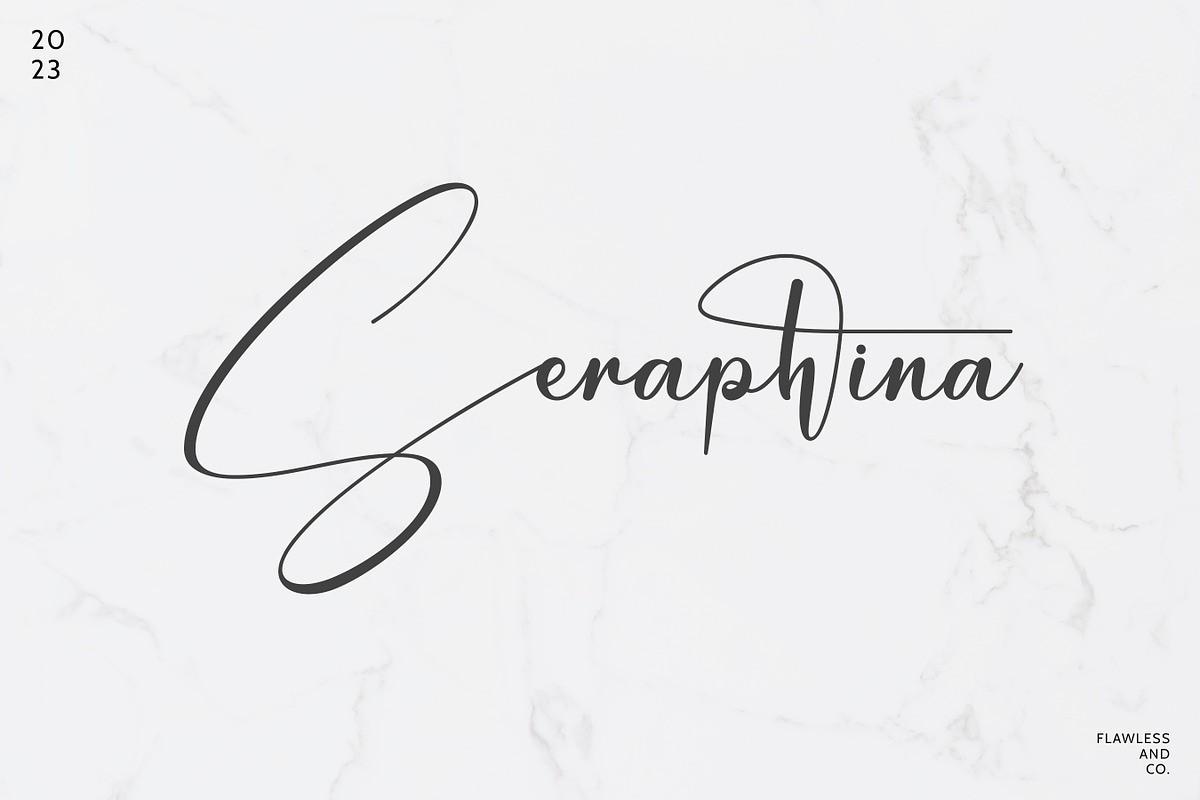 Magellin - Elegant Signature Script, a Script Font by Flawless And Co (Photo 2 of 10)