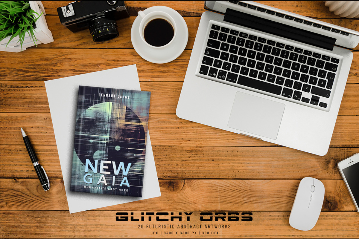 Glitchy Orbs, a Background Graphic by Digital Art Creations (Photo 8 of 8)