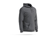 Black Sports Hoodie 3D Model, an Object 3D Model by rebrandy (Thumbnail 4 of 9)