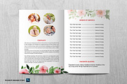 Funeral Program Template Rose, a Brochure Template by Madhabi Studio (Thumbnail 3 of 5)