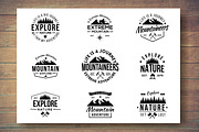 Outdoor Vintage Logo Collection, a Branding & Logo Template by TSRY (Thumbnail 2 of 2)