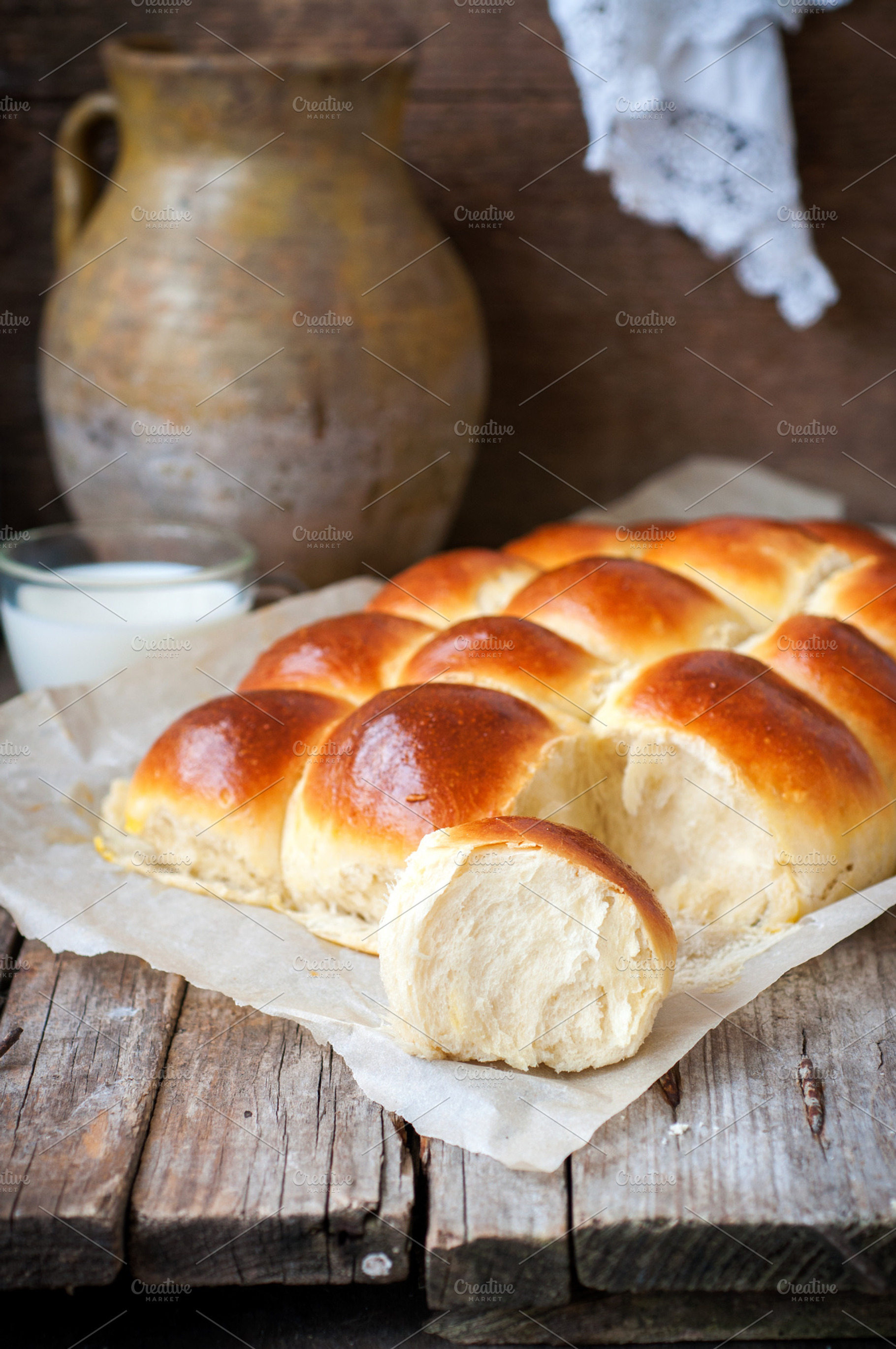 Homemade bread rolls, a Food & Drink Photo by saharisha