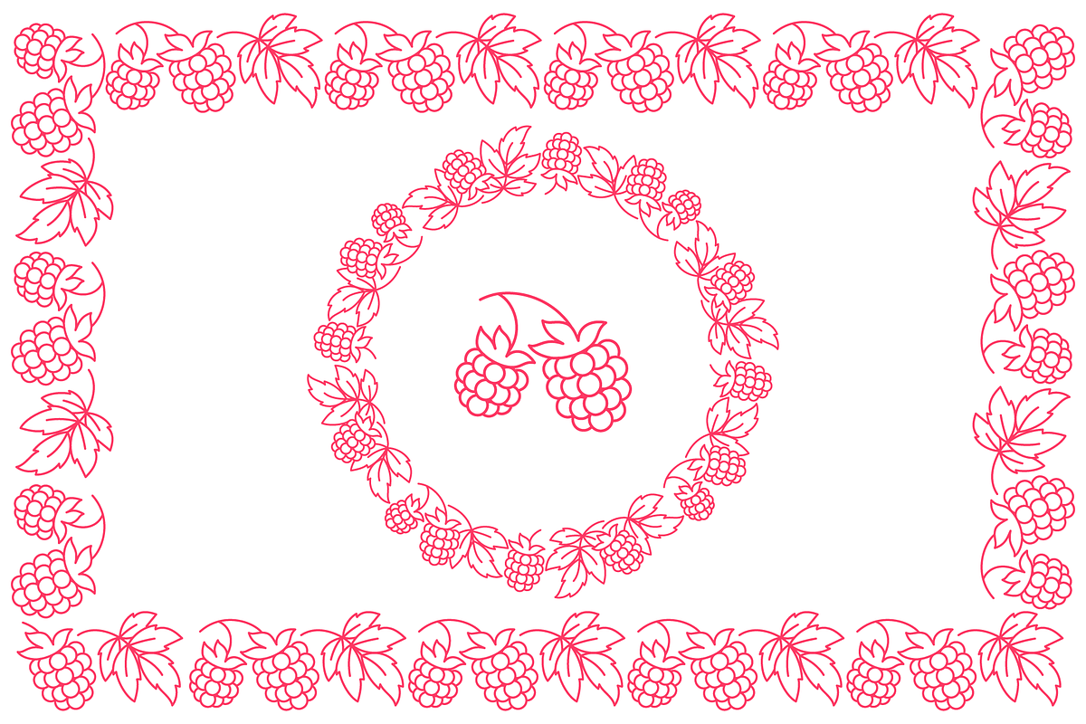 Raspberry Line Art, Vector Set, an Object Graphic by Ilia Design (Photo 10 of 10)