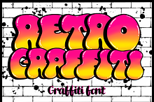 Retro Graffiti-PNG fonts