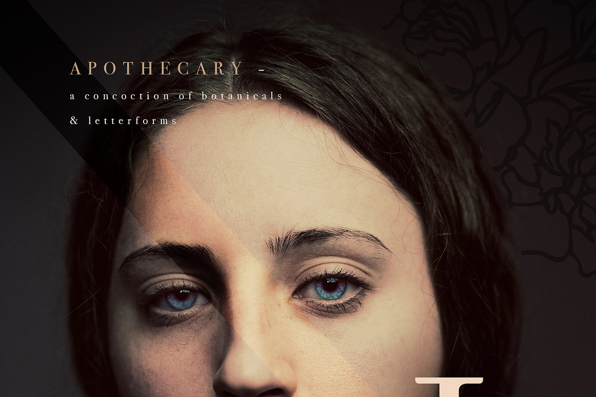 Apothecary Display Font, a Font by Create The Cut (Photo 12 of 13)