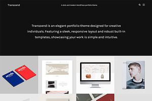 Transcend - Modern Portfolio Theme