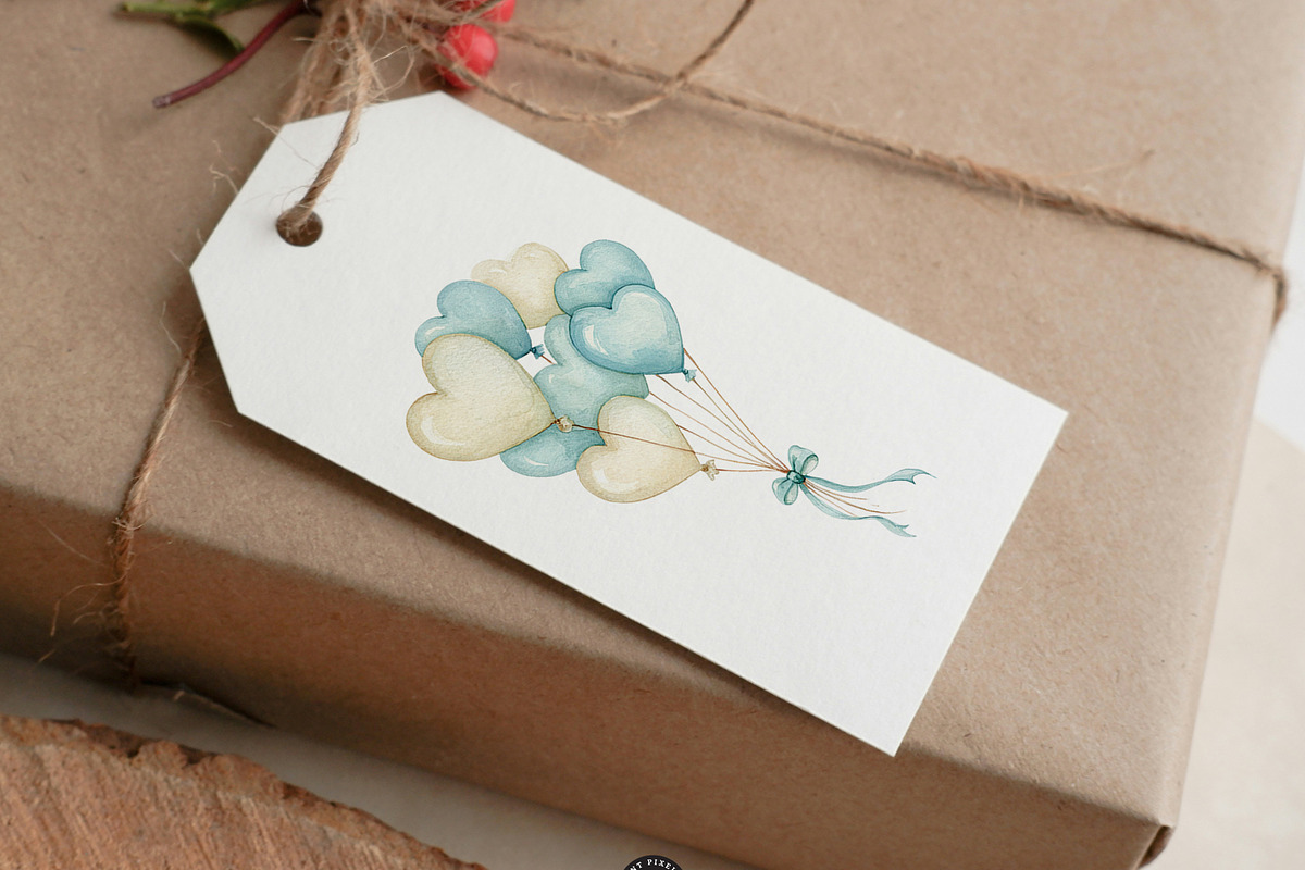 Blue Nursery Boyhood Charm, an Animal Illustration by PaintPixelCo (Photo 12 of 13)