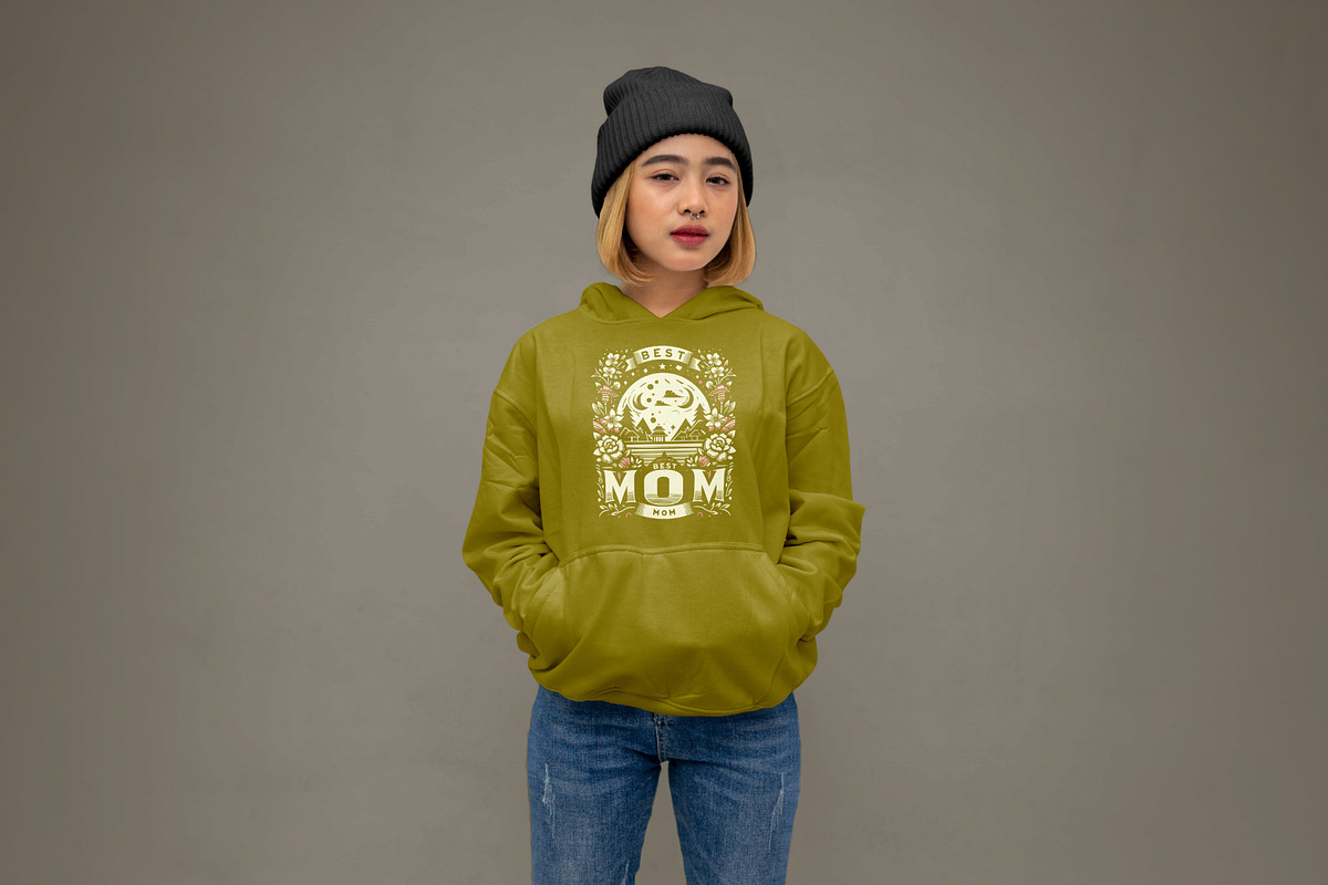 Best Mom Shirt Design | Mother’s Day, a Graphic by Vector Portal (Photo 2 of 5)