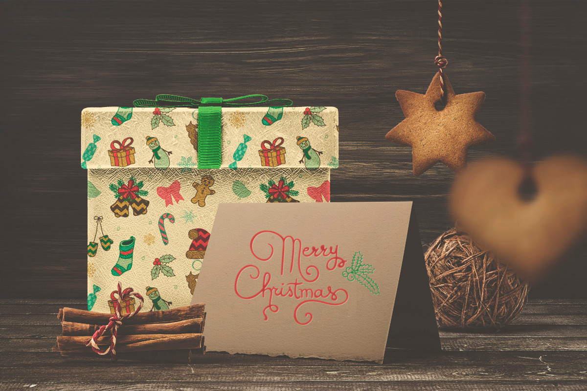 15 Christmas Seamless Patterns preview 2