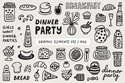 Food & Drink graphic elements, a Food Illustration by piyacler (Thumbnail 2 of 8)