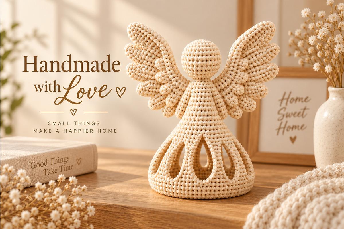 Christmas Angel Candle Holder STL, a Characters & Person 3D Model by Layerology (Photo 2 of 4)
