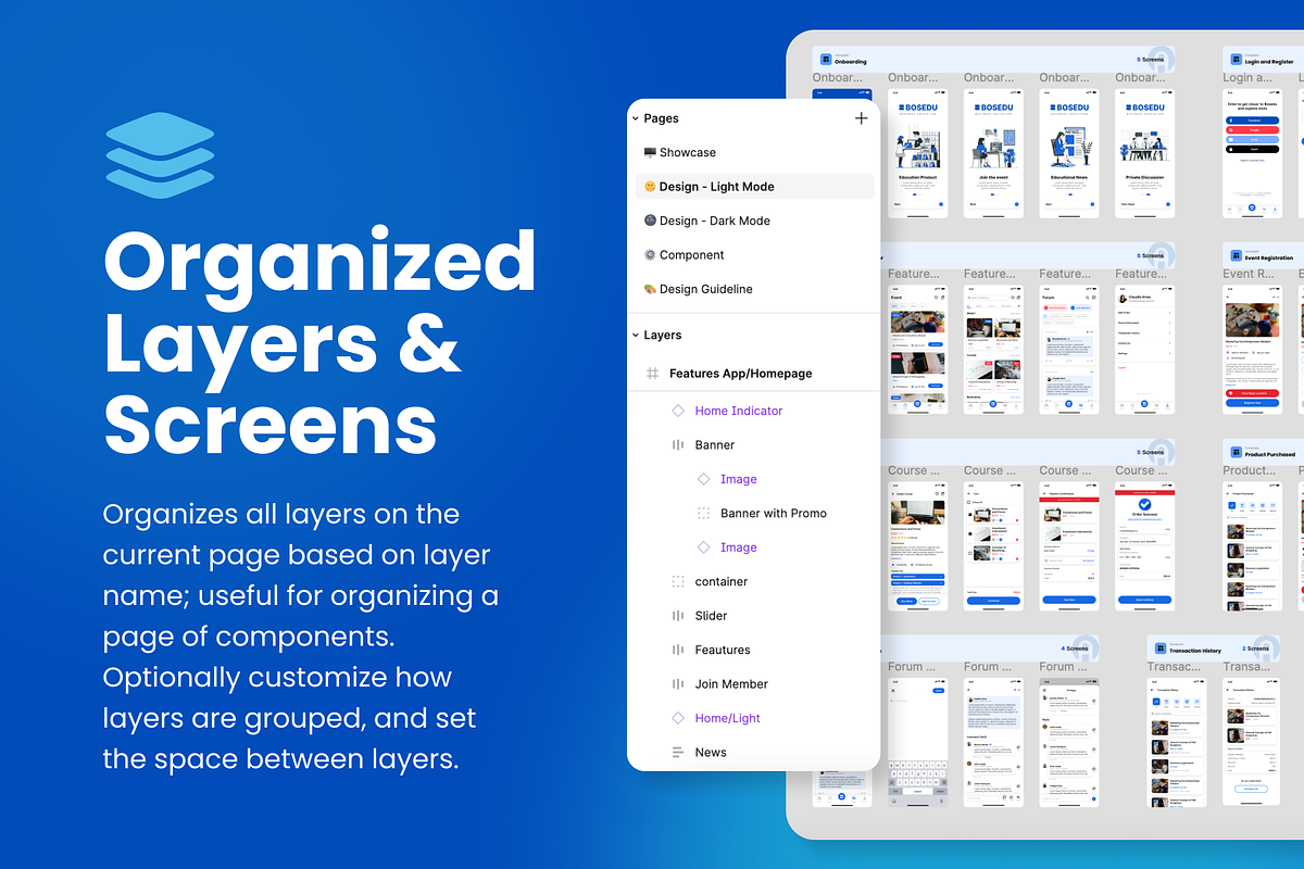 BOSEDU - Business Education UI Kit, an App Template by ArbaStudio (Photo 4 of 8)