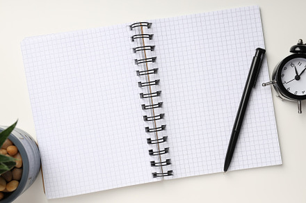 Concept of accessories for office or study, space for text, a Business Photo by AtlasStudio PRO