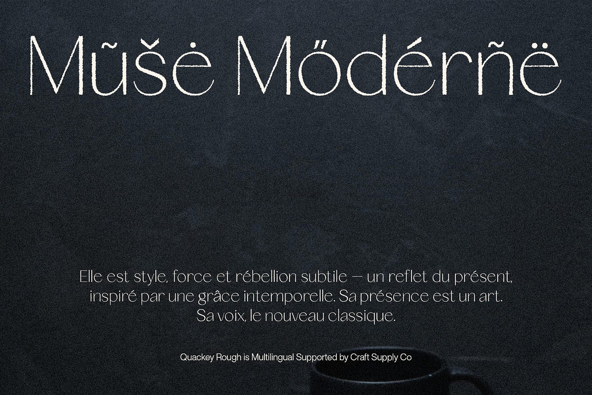 Quackey Rough, a Sans Serif Font by Craft Supply Co. (Photo 7 of 8)