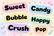 Bubble Crush, a Slab Serif Font by Wow Magic (Thumbnail 3 of 3)