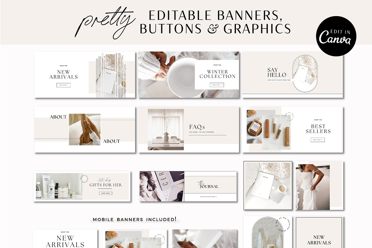 Shopify Theme - Neutral White, a Shopify Template by Macarons and Mimosas (Photo 3 of 11)
