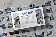 Government Powerpoint Template, a Presentation Template by fluffstudio (Thumbnail 1 of 4)