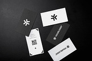 Black & White Business Card Mockups, a Product Mockup by rodrigofkaminski (Thumbnail 7 of 10)