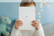 Kids Invitation Mockup, a Product Mockup by TatiMockup (Thumbnail 2 of 4)