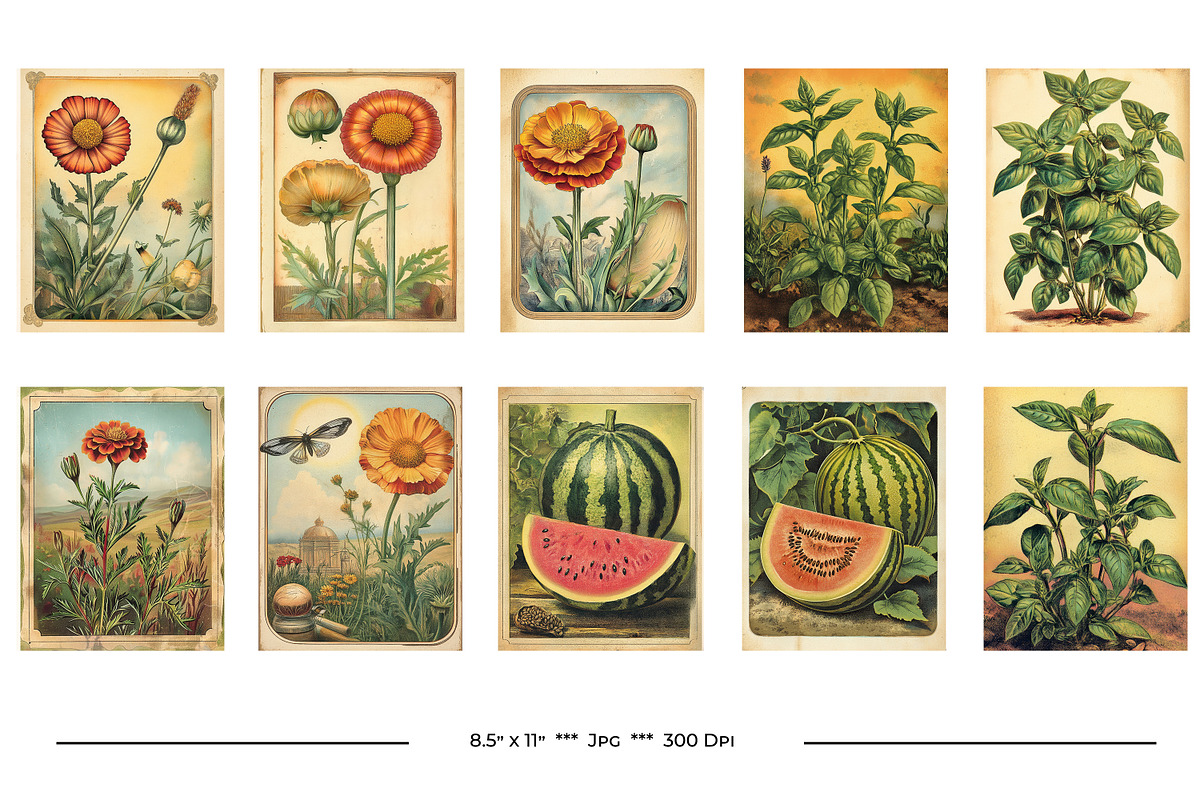 Vintage Garden Packets, a Seasonal Illustration by karenfoleyphoto (Photo 9 of 15)