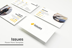 Issues Power Point Template, a Presentation Template by KAZ by IanMikraz Studio