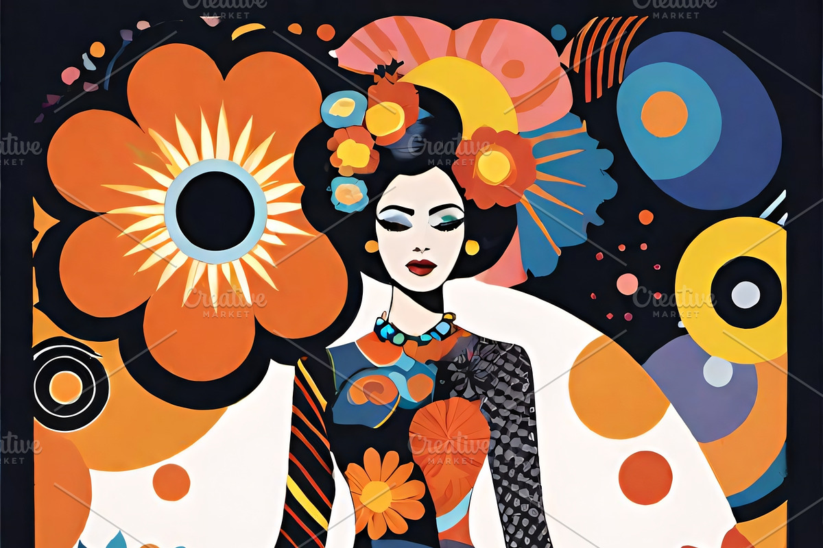 Floral Goddess Bundle, an Illustration by ETARA by Mea Hau (Photo 2 of 6)