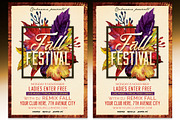 Fall Festival Flyer - PSD Template, a Flyer Template by designblends@gmail.com (Thumbnail 1 of 2)