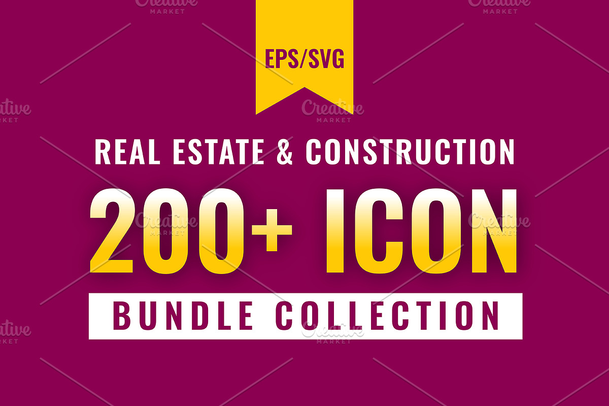 Real Estate & Construction Line Icon, an Outline Icon by gstudiovect21 (Photo 1 of 4)