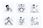 Animated Rock Band Icons, a Duotone Icon by Vectors Market (Thumbnail 11 of 12)