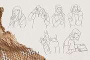 Women & flowers BUNDLE, a Graphic by heyXeni (Thumbnail 48 of 68)