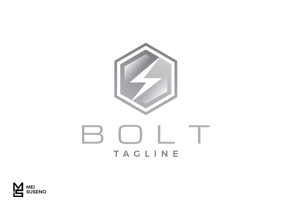 bolt logo template, a Branding & Logo Template by meisuseno | Creative ...