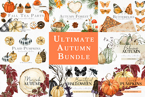 Ultimate Autumn Bundle Clipart