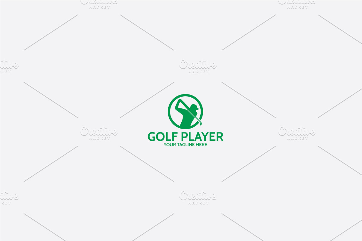 GOLF PLAYER, a Branding & Logo Template by shazi (Photo 5 of 5)