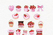 Berry sweet baby shower clipart, a Decorative Illustration by Invite to Clipart (Thumbnail 5 of 7)