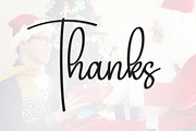 Santa Birthday | Script Font, a Handwritten Font by Scratchones (Thumbnail 8 of 8)