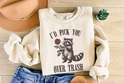 Funny Raccoon Valentines PNG, an Illustration by SharpMarketplace (Thumbnail 4 of 9)