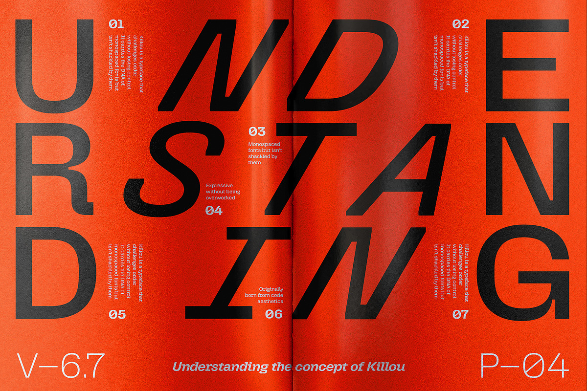 Killou, a Sans Serif Font by Sryga (Photo 3 of 8)
