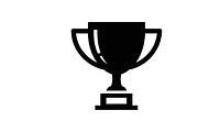 Bold winner trophy cup icon, an Illustration by Amazin_art (Thumbnail 10 of 29)