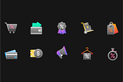 20 Sales & Commerce Icon pack, an Object Graphic by Premast (Thumbnail 3 of 3)